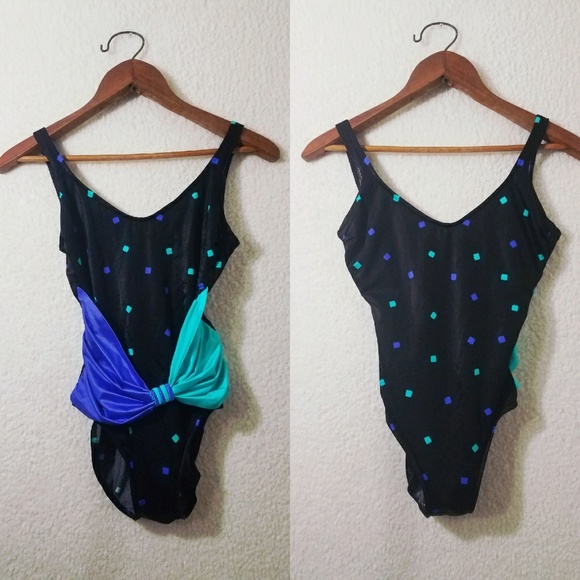 Rose Marie Reid Other - Rose Marie Reid EUC Black One Piece Bathing Suit